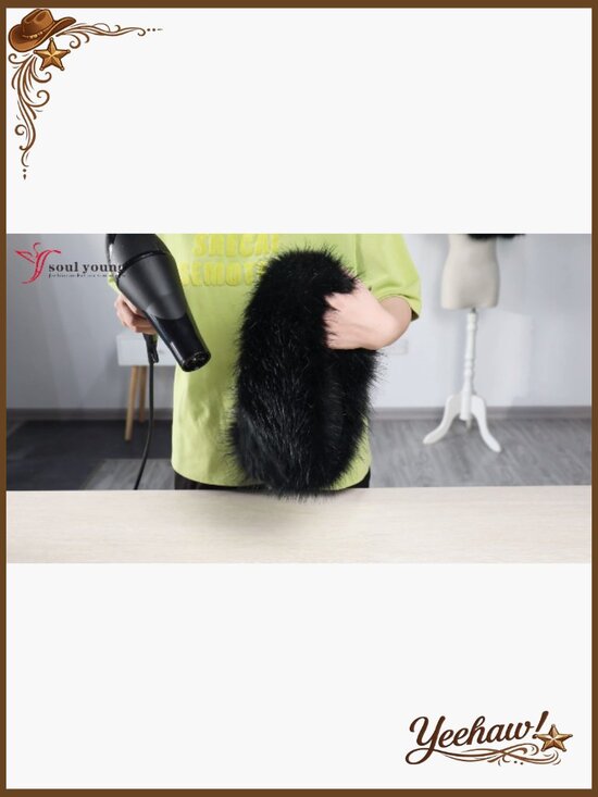 Faux Fur Headband Elastic Winter Earwarmer Earmuff